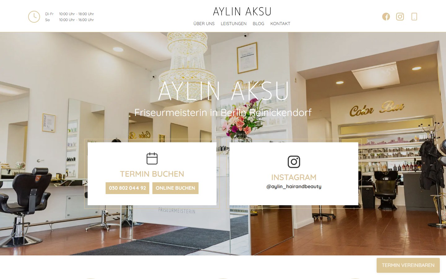 Startseite von Aylin Aksu