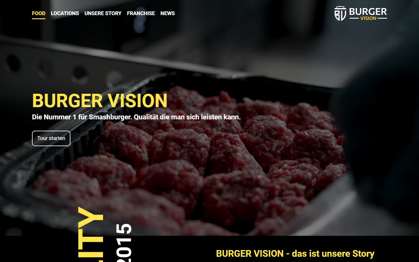 Startseite von BURGER VISION Deutschland