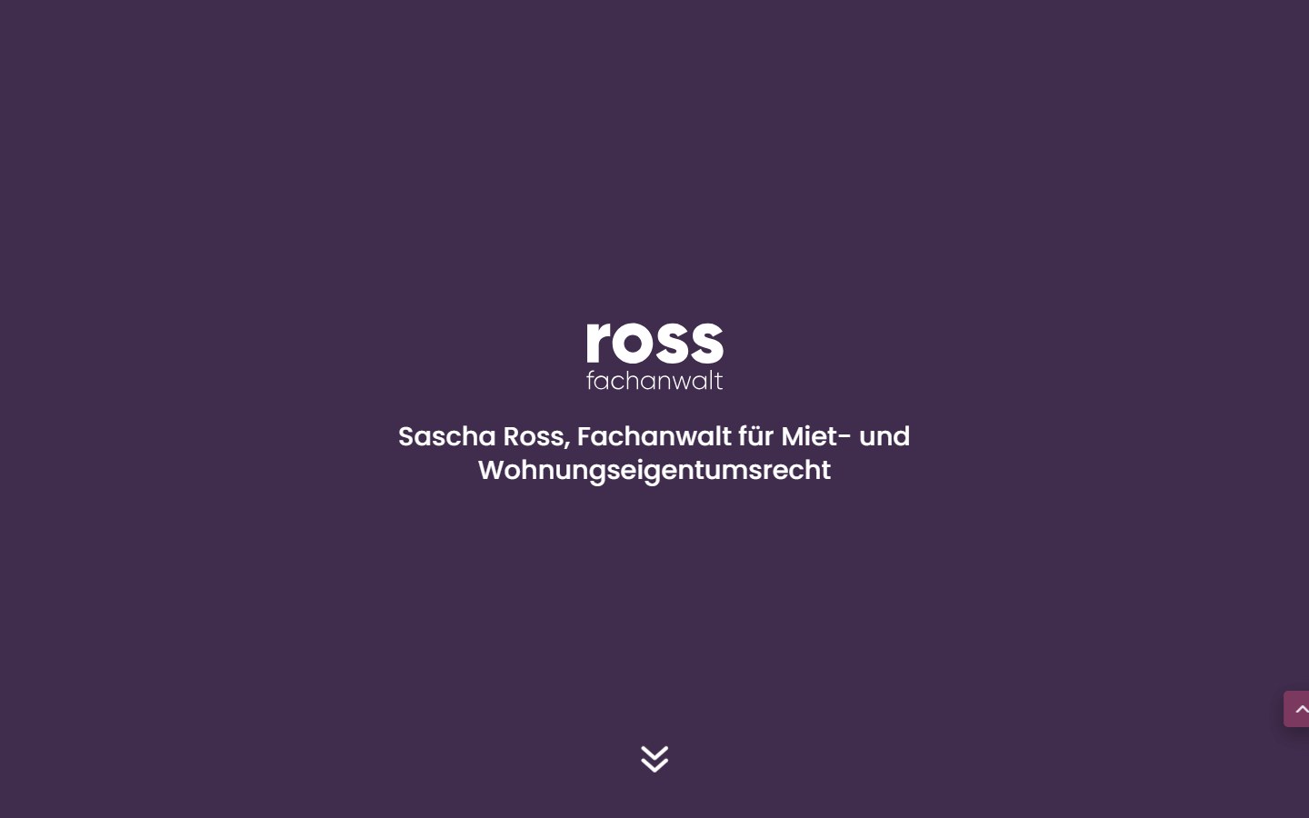 Startseite von Ross