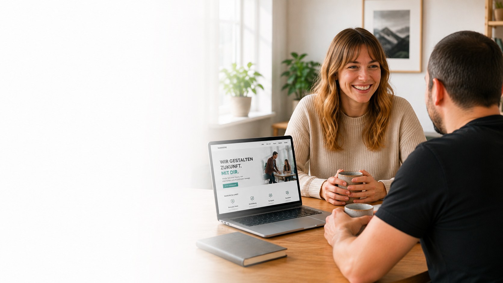 Persönliche Website-Beratung mit Konzeptentwicklung für einen professionellen Online-Auftritt eines Unternehmens.