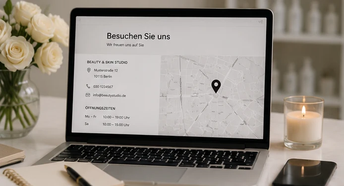 Website für Kosmetikstudios: So werden aus Google-Suchanfragen neue Behandlungstermine